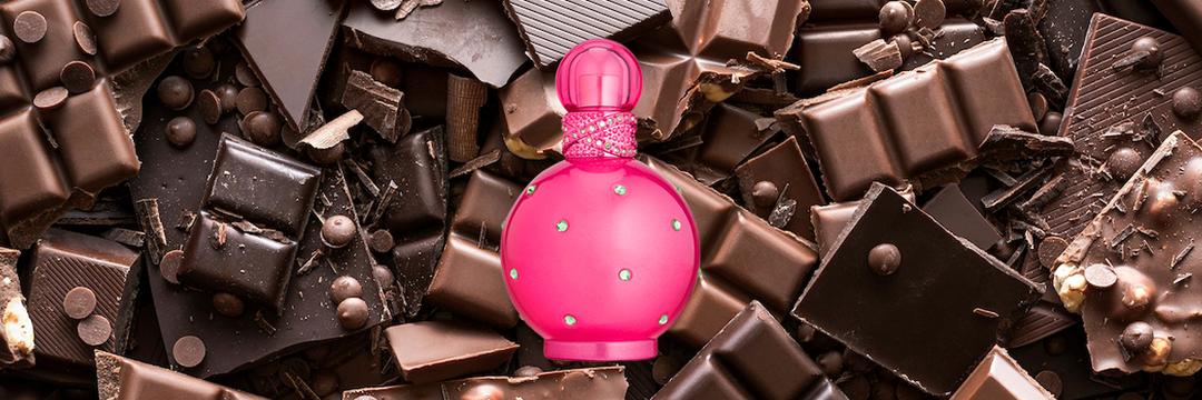 Um ingrediente delicioso da perfumaria: chocolate